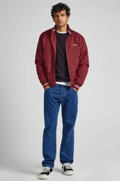 Pepe Jeans Casaco Bomber Tecido Reciclado Vermelho Clearance