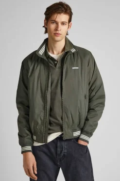 Pepe Jeans Casaco Bomber Tecido Reciclado Verde Online