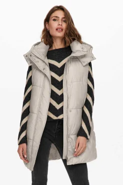 Only Coletes-Casaco Comprido De Malha