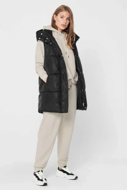 Only Coletes-Casaco Comprido De Malha