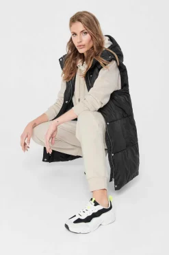 Only Coletes-Casaco Comprido De Malha