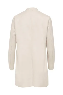 Only Blusoes E Casacos-Casaco De Camurca 3/4