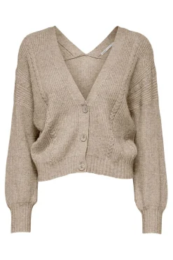 Only Sueteres E Cardigans-Casaco De Malha Botoes