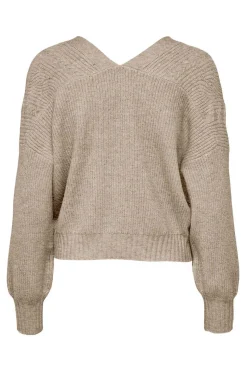 Only Sueteres E Cardigans-Casaco De Malha Botoes