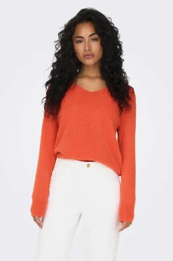 Only Sueteres E Cardigans-Casaco De Malha Canelada