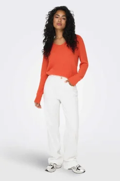 Only Sueteres E Cardigans-Casaco De Malha Canelada