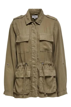 Only Blusoes E Casacos-Casaco De Manga Comprida Lyocell Tencel