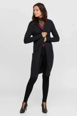 JDY Sueteres E Cardigans-Casaco De Mulher De Malha De Corte Folgado