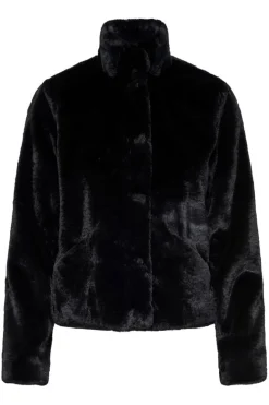 Only Blusoes E Casacos-Casaco De Pele