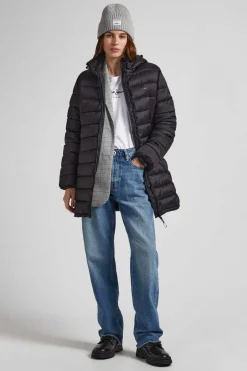 Pepe Jeans Sobretudos E Parkas-Casaco De Penas Acolchoado Nylon