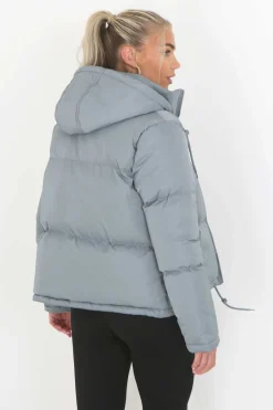 Brave Soul Sobretudos E Parkas-Casaco De Penas Acolchoado Com Capuz