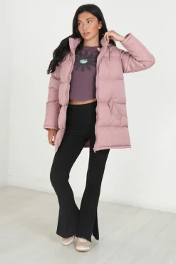 Brave Soul Sobretudos E Parkas-Casaco De Penas Acolchoado Com Capuz