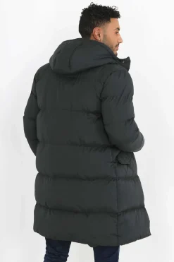 Brave Soul Casaco De Penas Acolchoado Com Fecho-Eclair Cinza Outlet