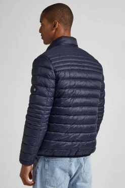 Pepe Jeans Casaco De Penas Acolchoado Marinho Outlet