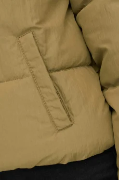 Only Sobretudos E Parkas-Casaco De Penas Curto