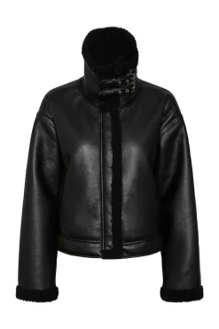 Pieces Blusoes E Casacos-Casaco De Piloto