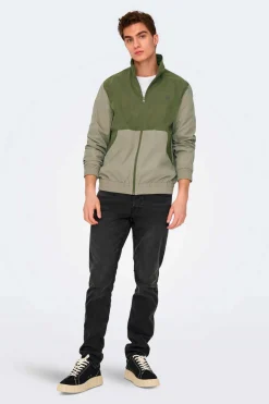 Only & Sons Casaco Desportivo Verde