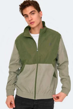 Only & Sons Casaco Desportivo Verde