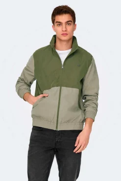 Only & Sons Casaco Desportivo Verde