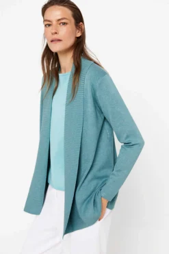 Cortefiel Blusoes E Casacos-Casaco Gola Xaile