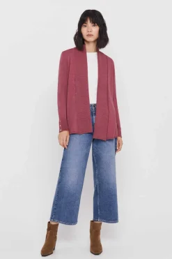 Cortefiel Sueteres E Cardigans-Casaco Gola Xale