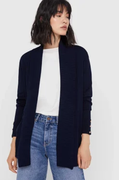 Cortefiel Sueteres E Cardigans-Casaco Gola Xale