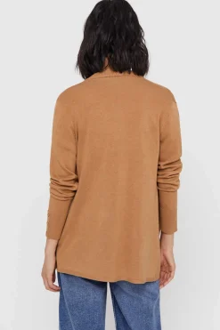 Cortefiel Sueteres E Cardigans-Casaco Gola Xale