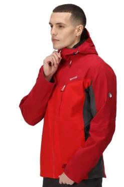 Regatta Casaco Impermeavel Birchdale Vermelho Real Outlet