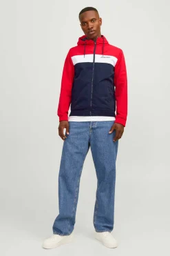 Jack & Jones Casaco Leve Corta-Vento Vermelho Sale