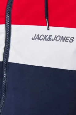 Jack & Jones Casaco Leve Corta-Vento Vermelho Sale