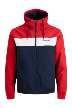 Jack & Jones Casaco Leve Corta-Vento Vermelho Sale