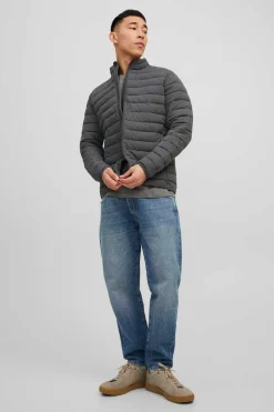 Jack & Jones Casaco Puffer Preto Outlet