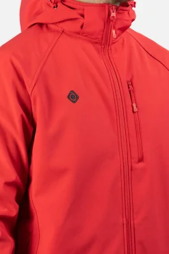 Izas Casaco Resistente Ao Vento Softshell Haiti Vermelho Best