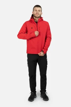 Izas Casaco Resistente Ao Vento Softshell Haiti Vermelho Best