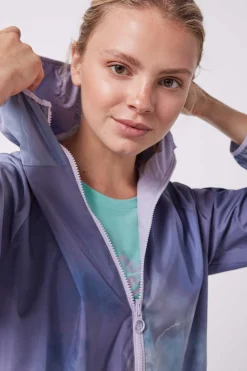 Dash and Stars Blusoes E Casacos-Casaco Reversivel Water-Repellent Lilas