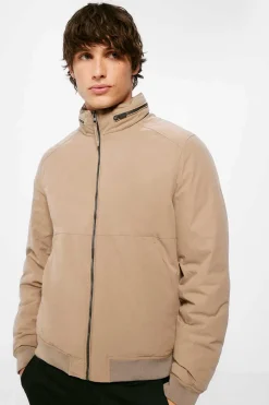 Springfield Casaco Tecnico Acolchoado Brown Best