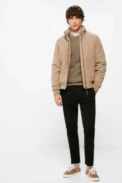 Springfield Casaco Tecnico Acolchoado Brown Best