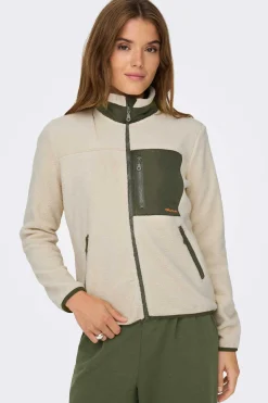 Only Play Blusoes E Casacos-Casaco Teddy