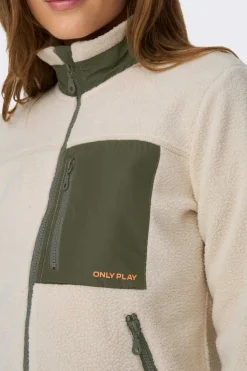 Only Play Blusoes E Casacos-Casaco Teddy