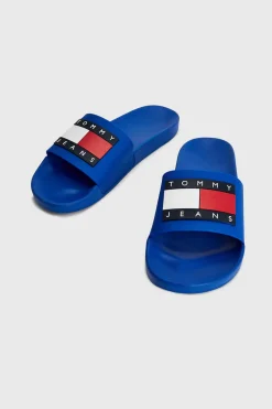 Tommy Jeans Chanclas Flag Azul Electrico Azulado Online