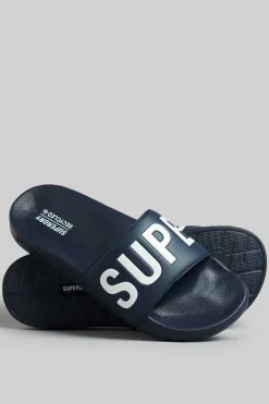 Superdry Chinelos De Piscina Code Core Marinho Outlet