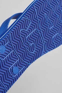 Superdry Chinelos Veganos Com Logo Vintage Logo Azul Clearance