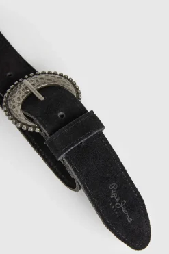 Pepe Jeans Cintos-Cinto Camurca Fivela Redonda