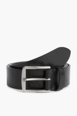 Calvin Klein Cinto De Pele Ck Preto Discount