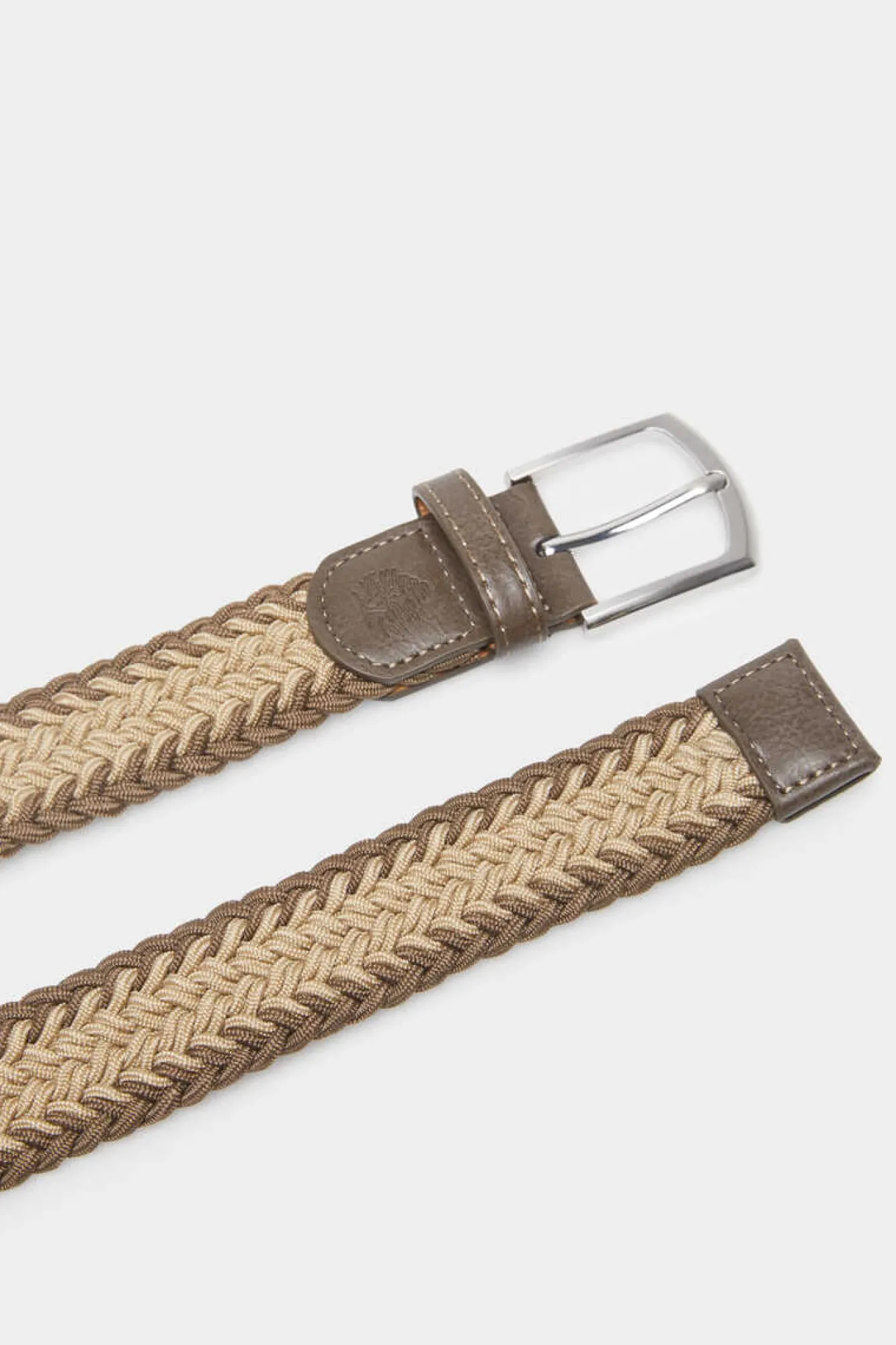 Springfield Cinto Entrancado Bicolor Camel Discount