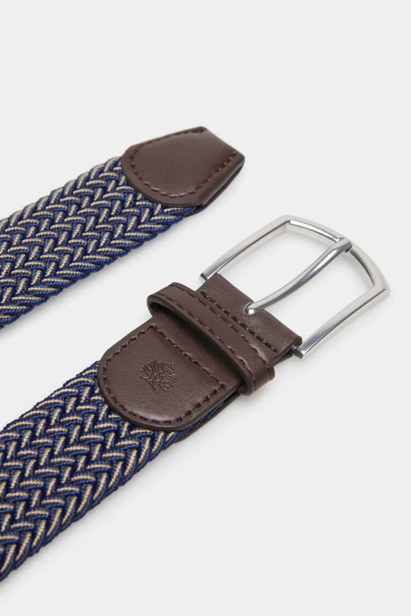 Springfield Cinto Entrancado Bicolor Espiga Azulado Online