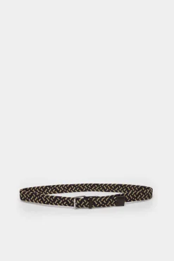 Springfield Cinto Entrancado Multicolorido Castanho Discount