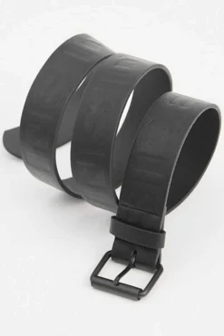 Inside Cinto Polipele Gravado Preto New