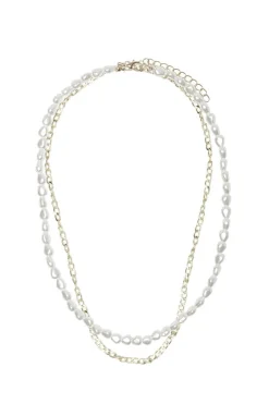 Only Bijuteria-Colar Combinado Com Perolas