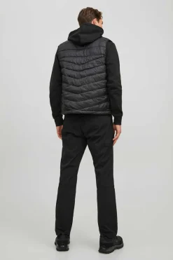 Jack & Jones Colete Acolchoado Preto